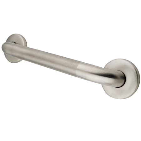 Made To Match Traditional Grab Bar, 15" L, 18 ga. Stainless Steel, Brushed Nickel GB1412CT